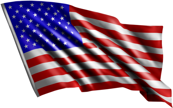 Bandiera degli Stati Uniti PNG Immagine di alta qualità