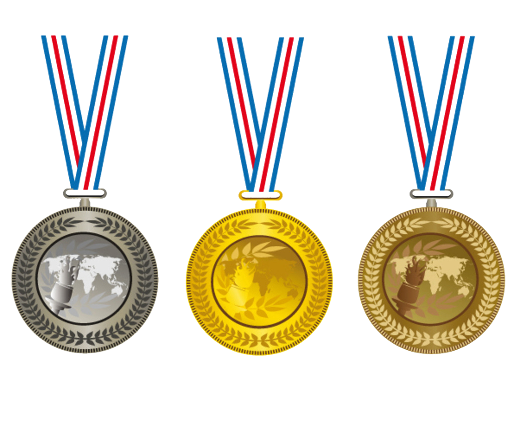Winner Gold Medal PNG Image Transparent Background