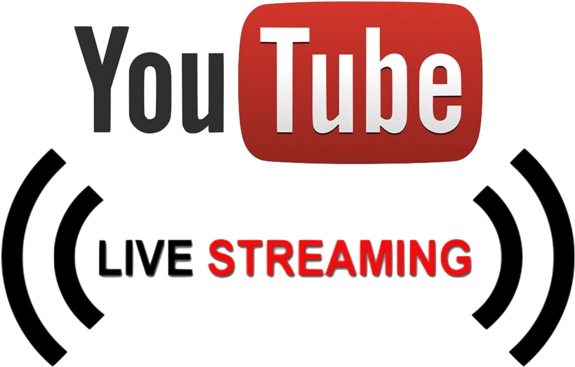 YouTube Live Streaming PNG Transparent Image
