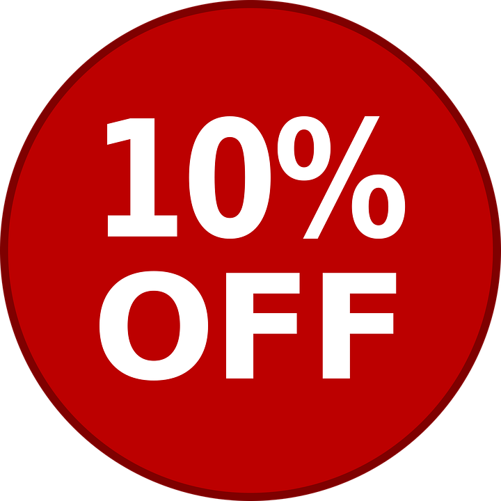 10% off PNG Image