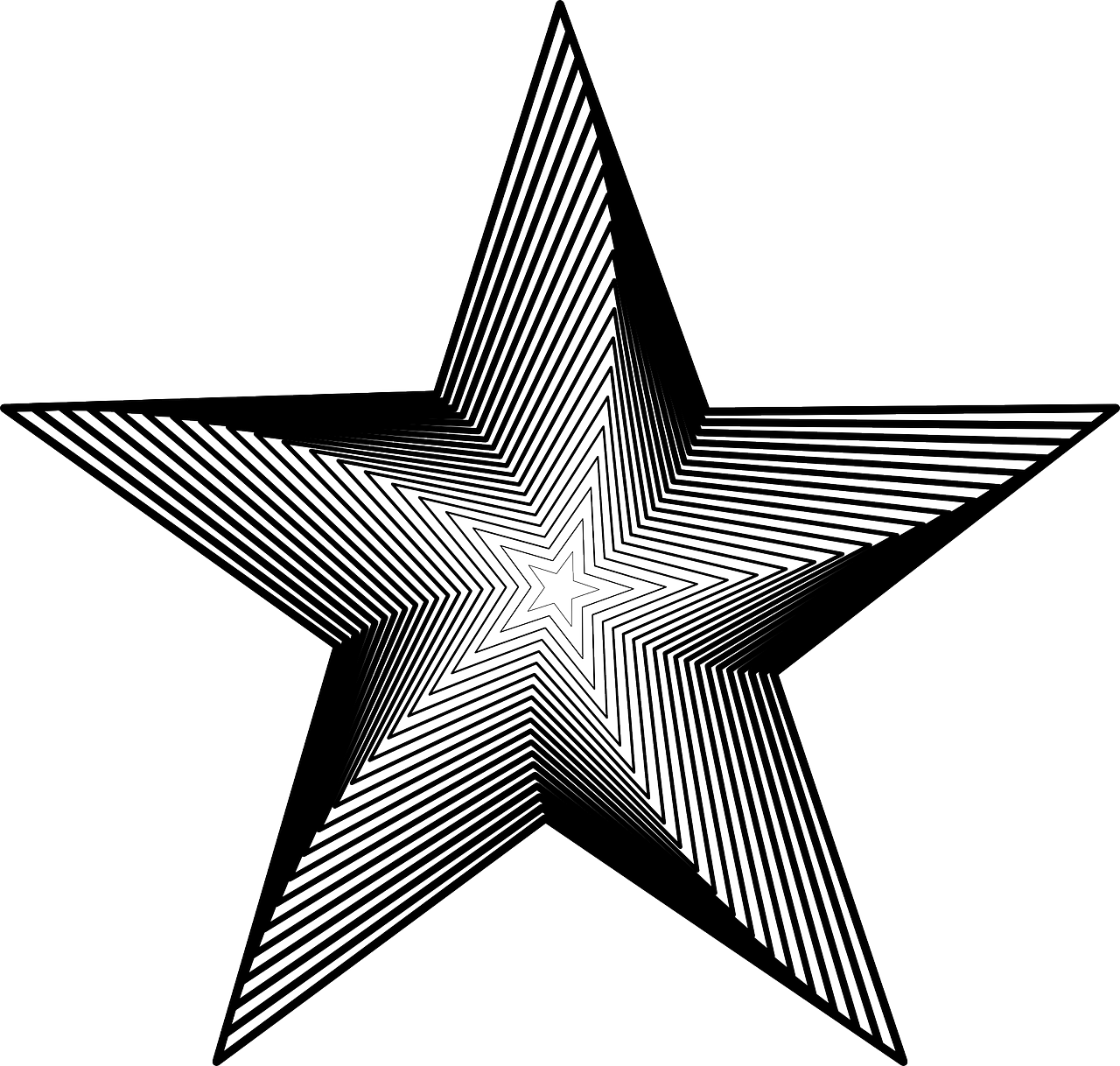 3D Star PNG Picture
