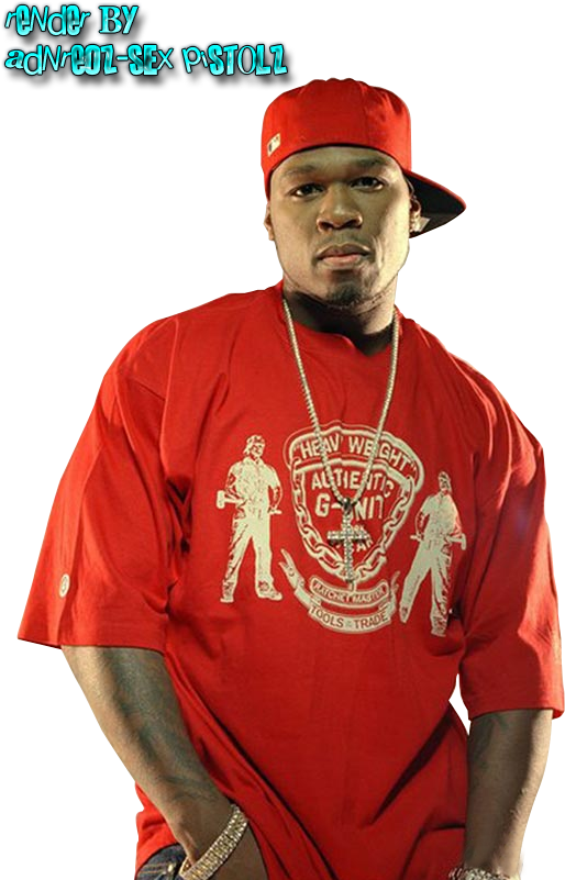 50 Cent Rapper PNG Image
