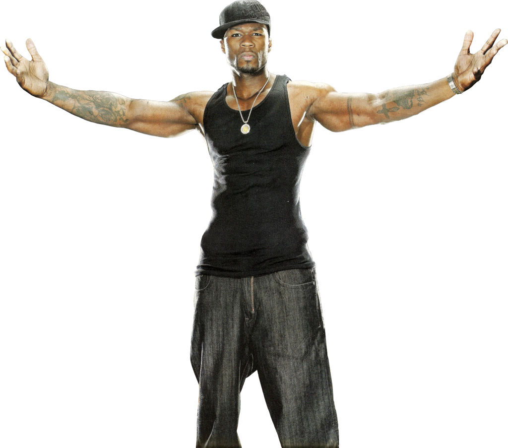 50 Cent Rapper Transparent Image