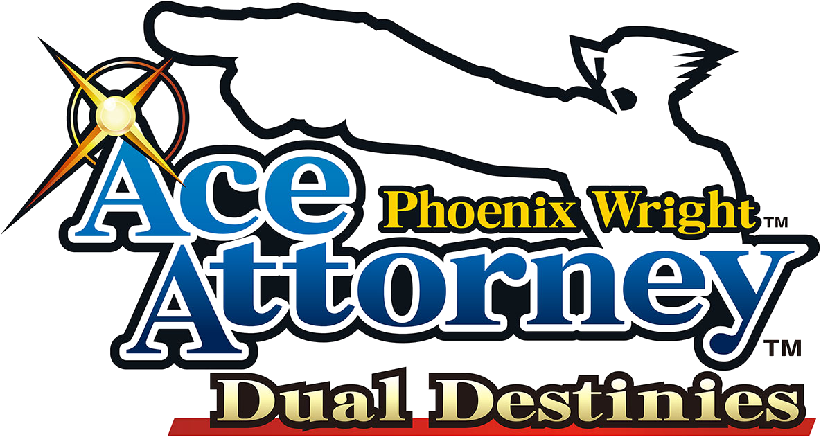 Ace Attorney Logo PNG High-Quality Image