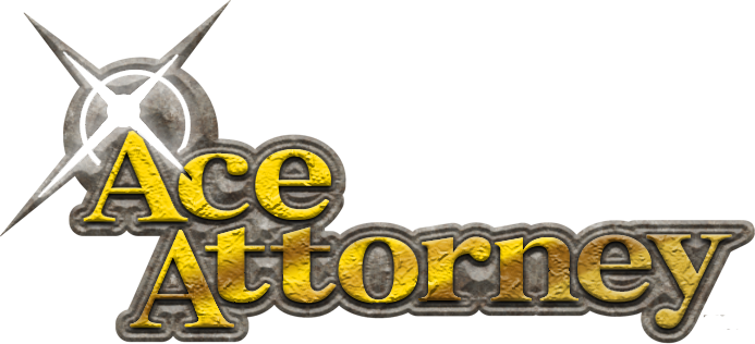 Ace Attorney Logo PNG Image Transparent