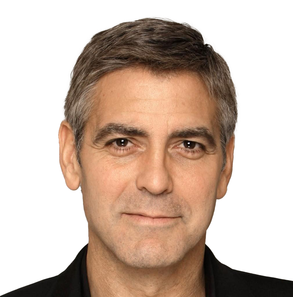 Actor George Clooney PNG Download Image