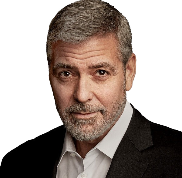 Actor George Clooney PNG Pic