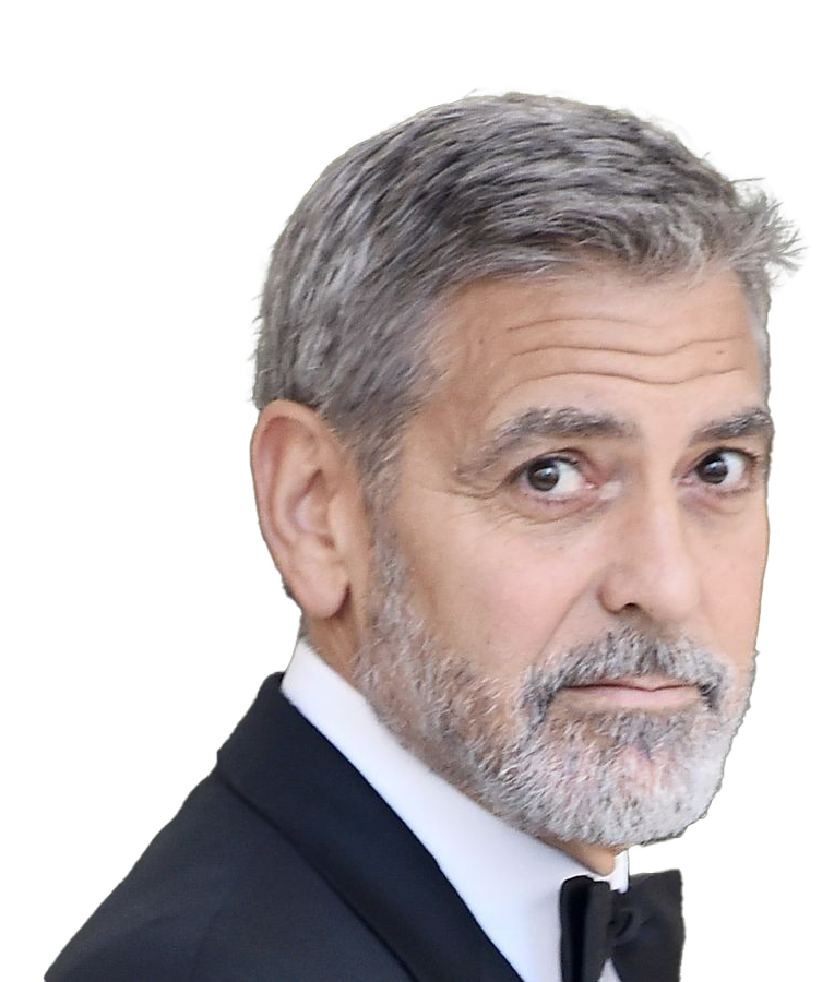 Actor George Clooney PNG Picture