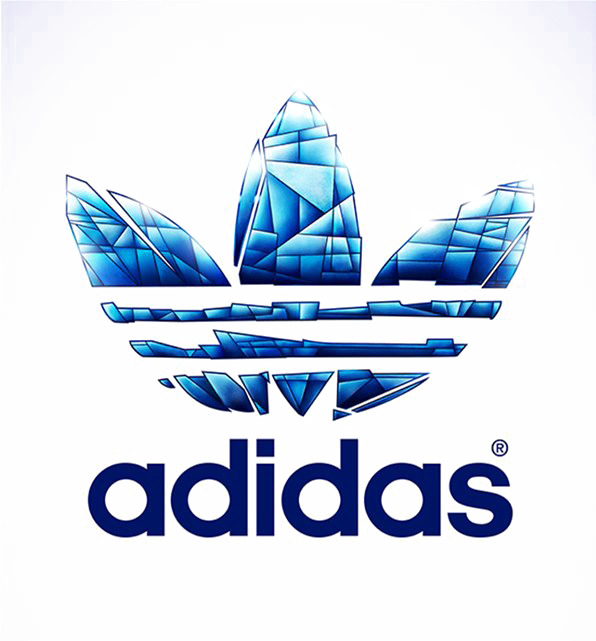 Adidas logo Gambar Transparan