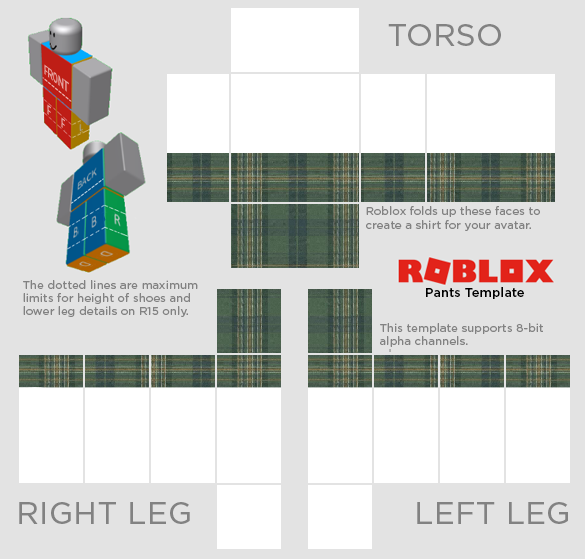 Plantilla de camisa estética Roblox Fondo Transparente PNG