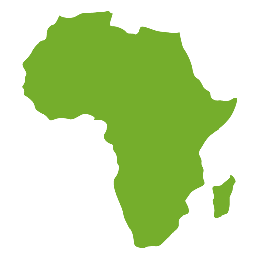 Mapa de África PNG descargar imagen