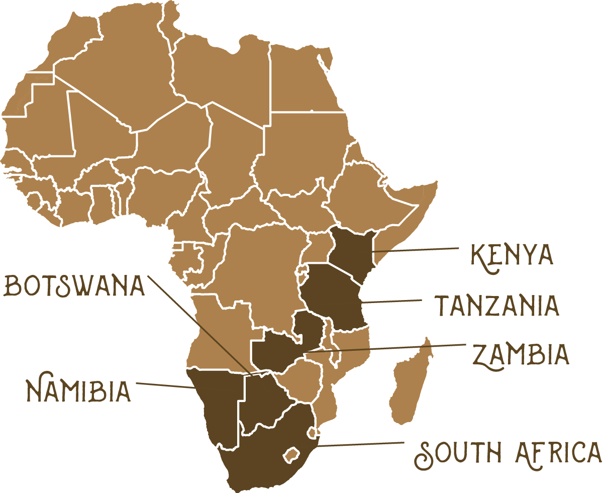 Mapa de África PNG Imagen de alta calidad
