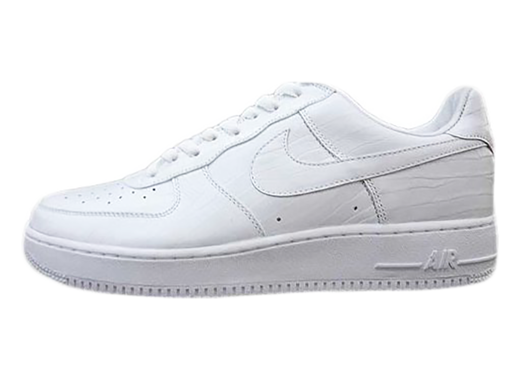 Air Force One White Nike Shoes PNG Download Image