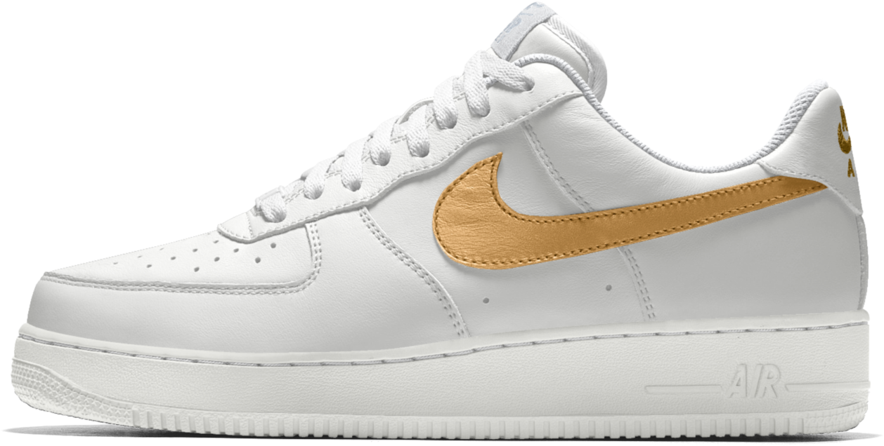 Air Force One White Nike Shoes Transparent Image