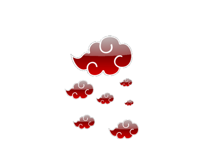 Akatsuki Cloud PNG Image Background