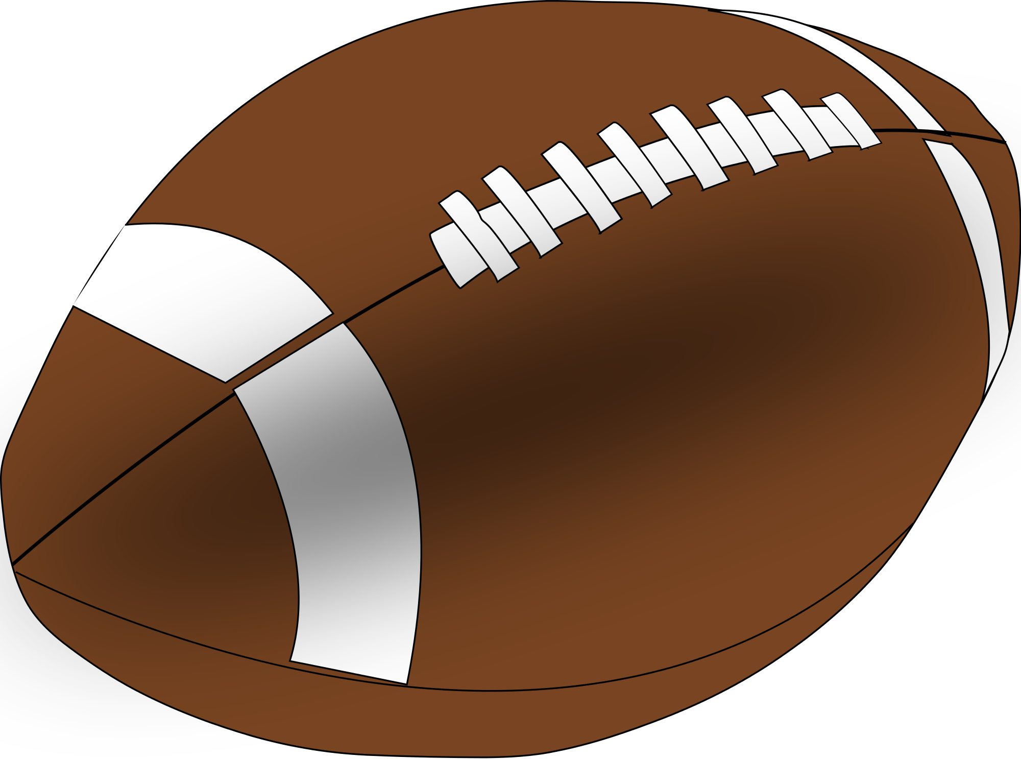 American Football PNG Image Transparent Background