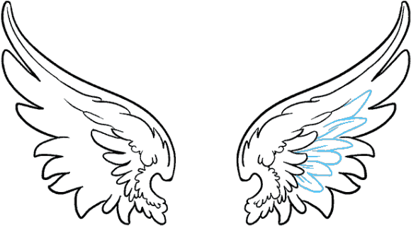 Anjo asas PNG imagem fundo