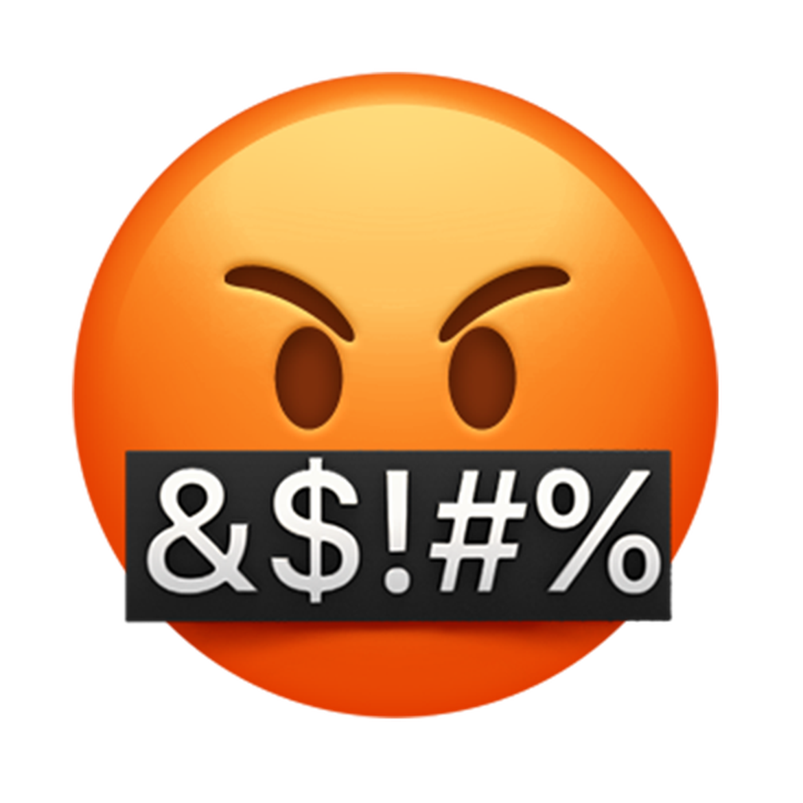 Wütend weinen Emoji freies PNG-Bild