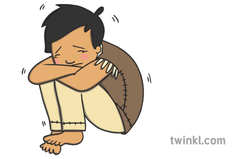 Animated Sad Boy PNG Free Download