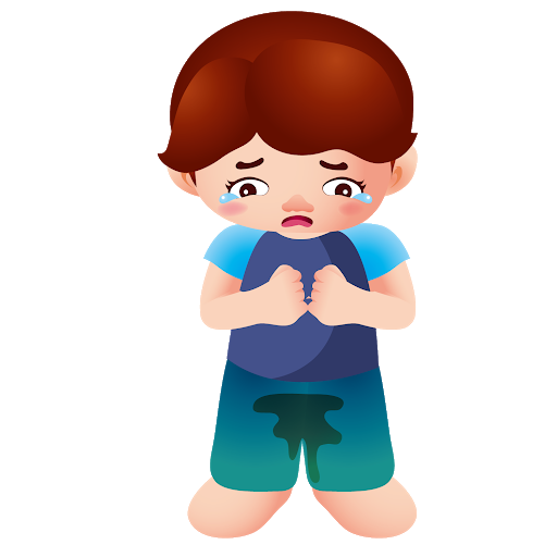 Animated Sad Boy PNG Pic