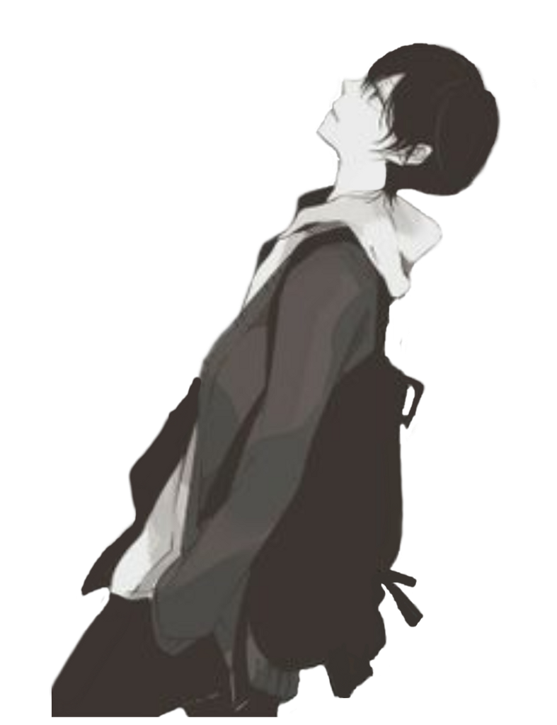 Animated Sad Boy PNG Transparent Image