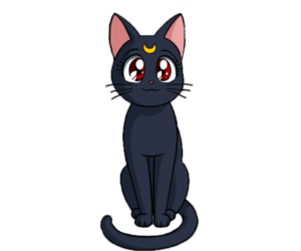 Anime Cat Transparent Background PNG | PNG Arts