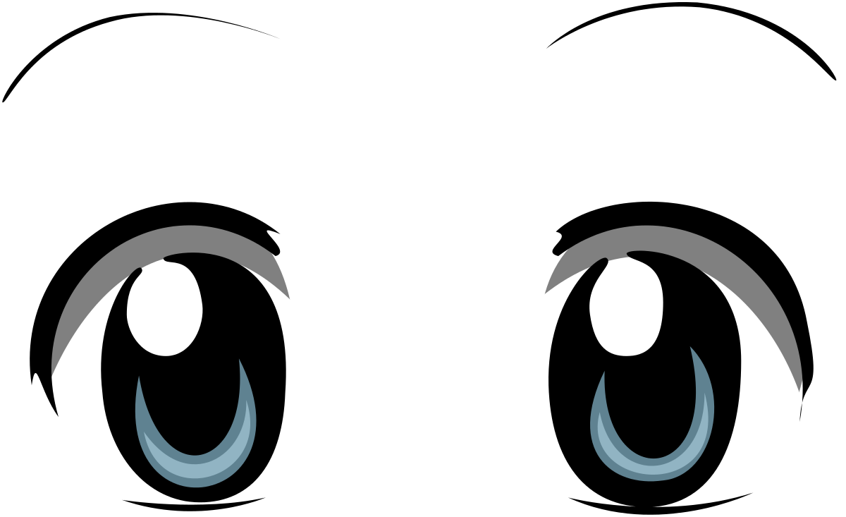 Аниме глаза PNG прозрачное изображение