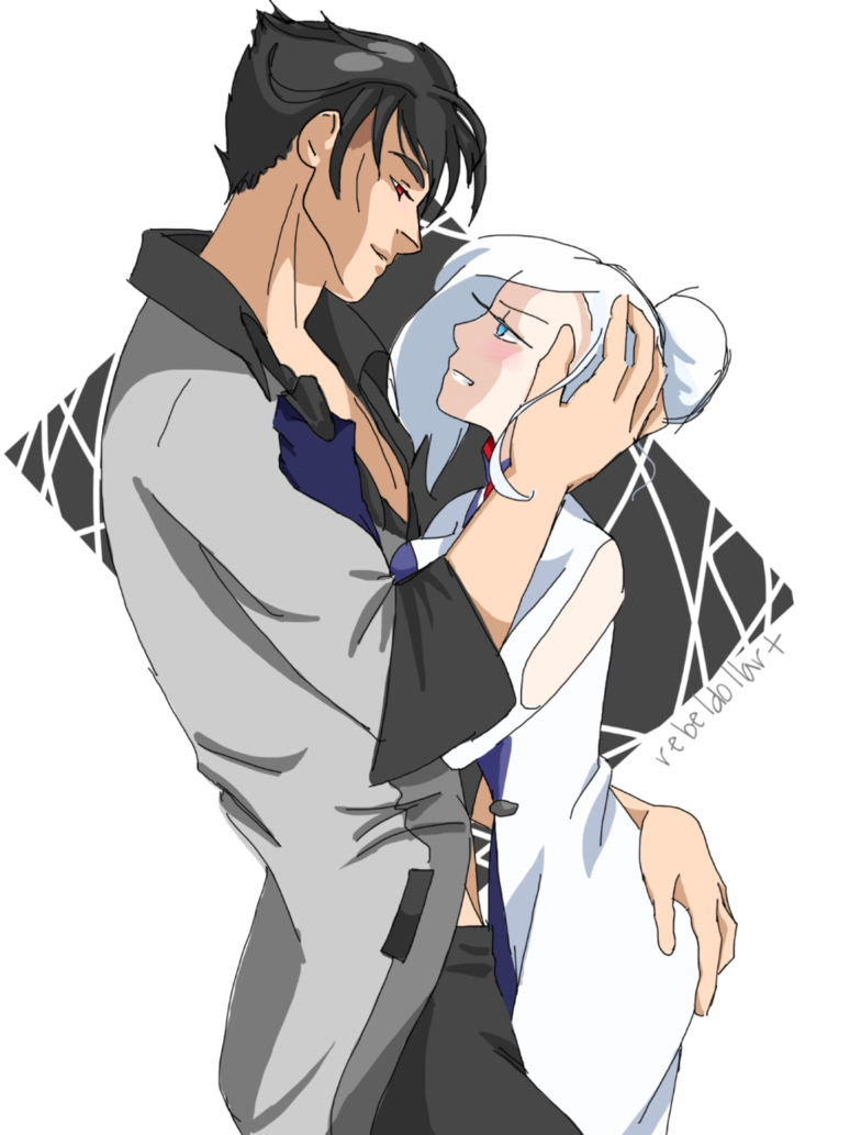 Anime Girl Boy Hugging PNG Image Background