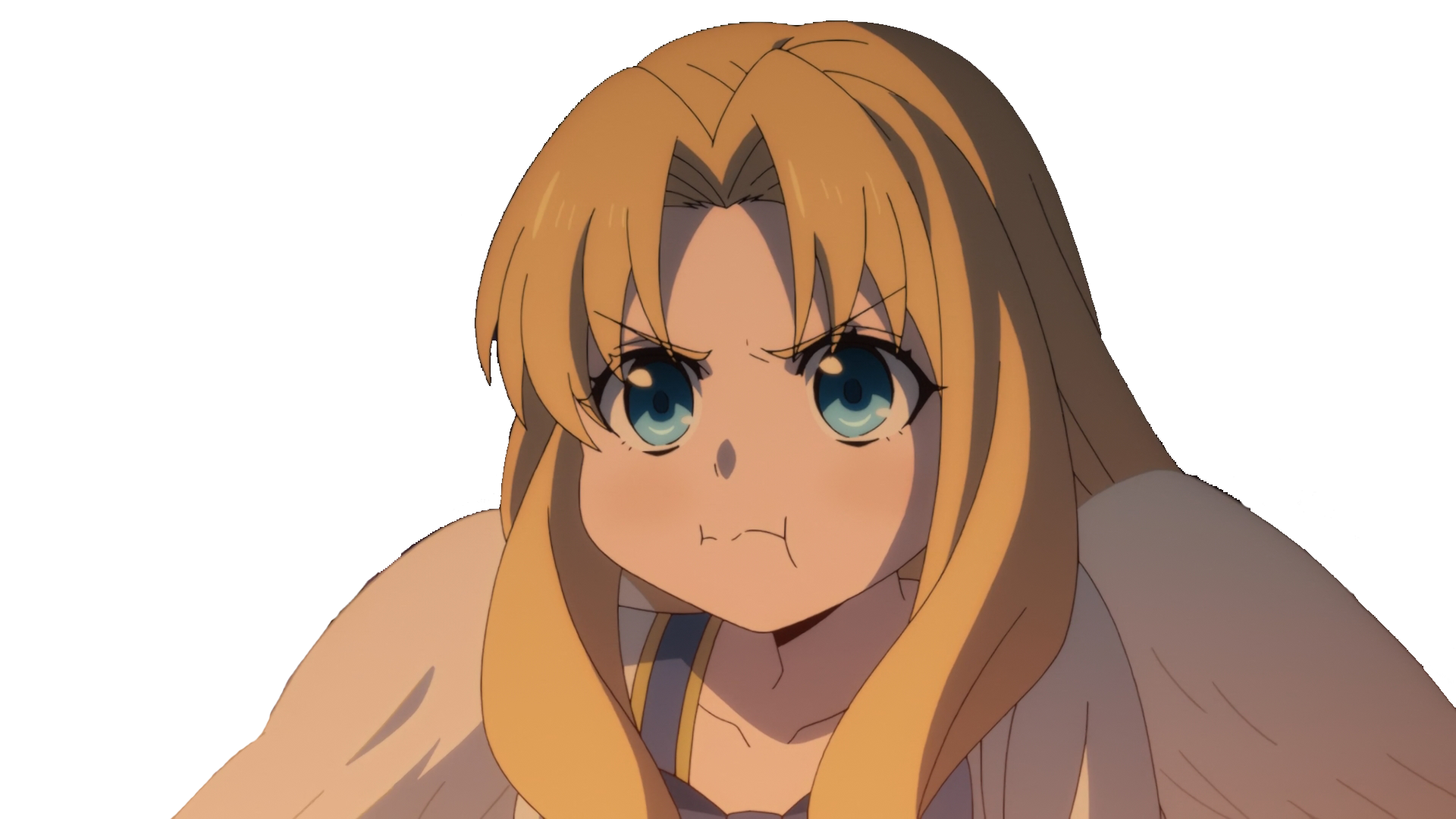 Anime Girl Face Meme Funny PNG High-Quality Image
