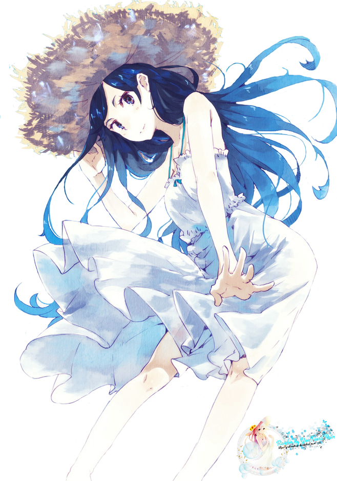 Anime Girl Render PNG Transparent Image