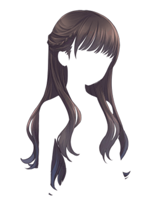Anime Hair Transparent Background PNG