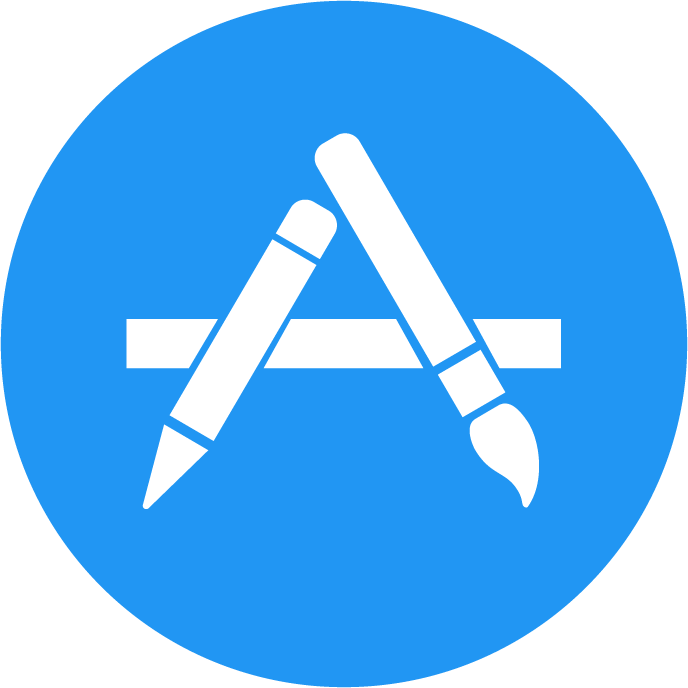 App Store Logo Transparent Background PNG