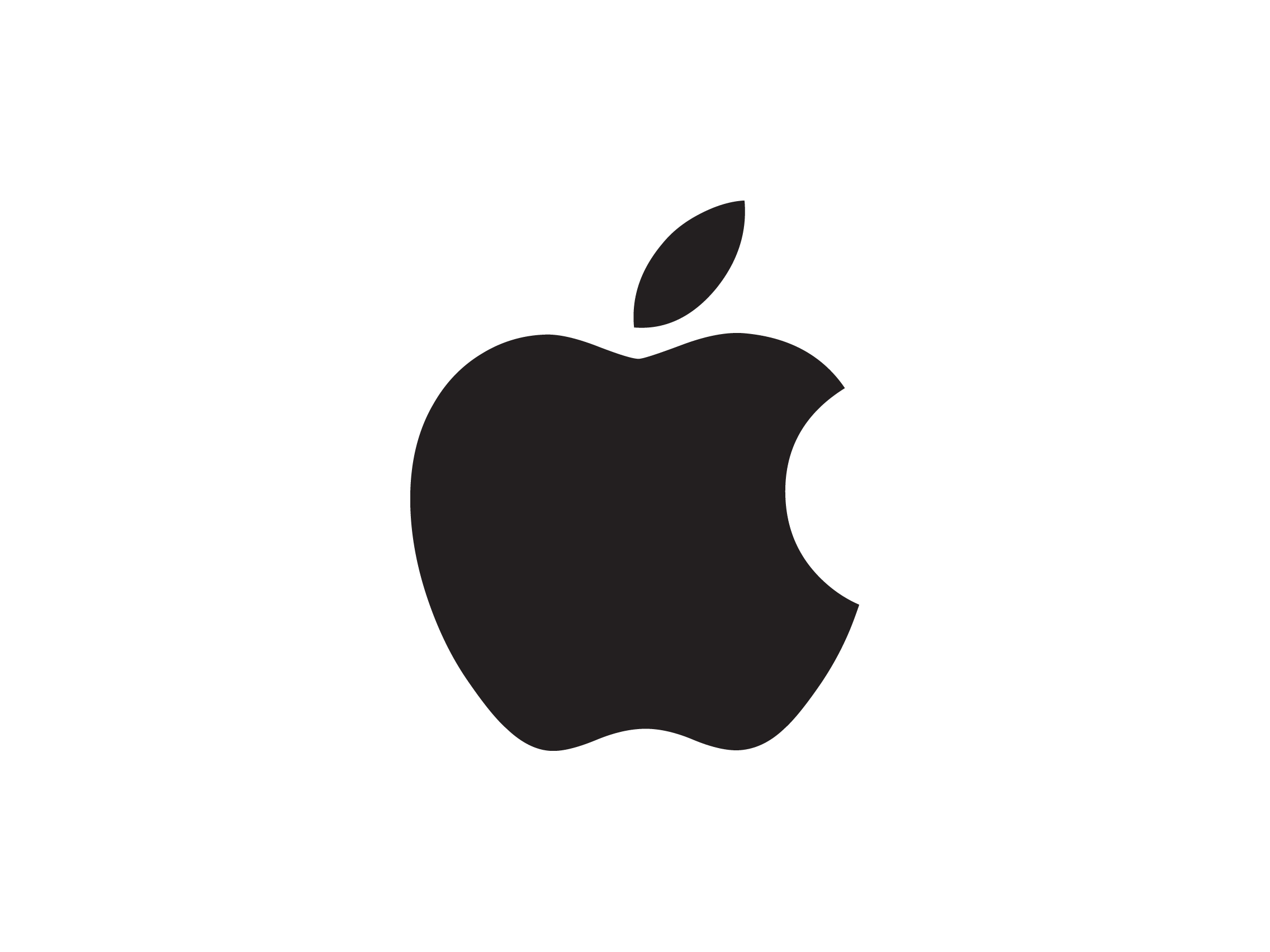 Apple-logo Gratis PNG-Afbeelding
