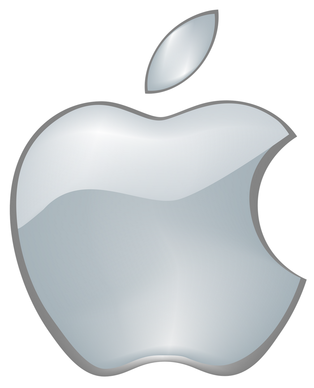 Apple-logo PNG achtergrondafbeelding
