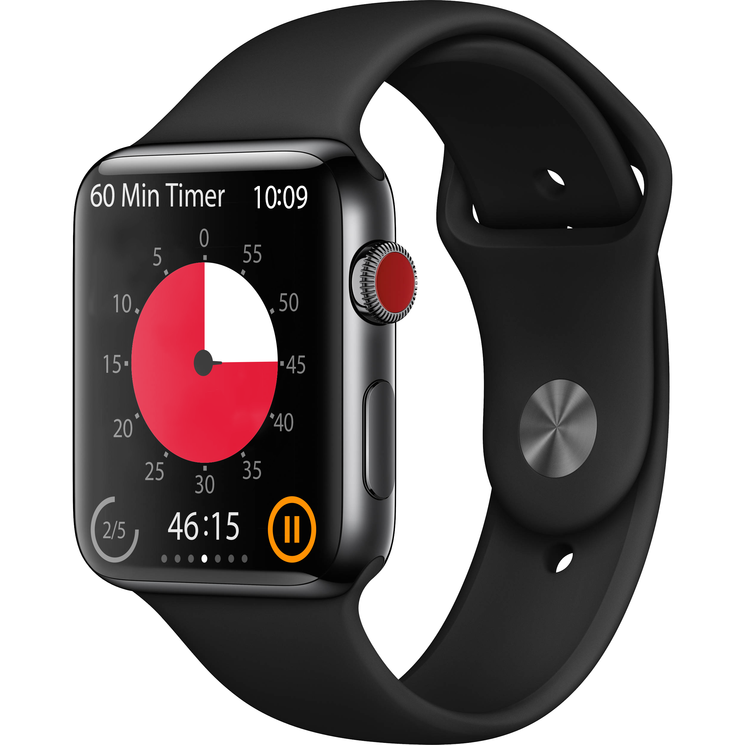 Apple Watch PNG-Afbeelding Transparante achtergrond