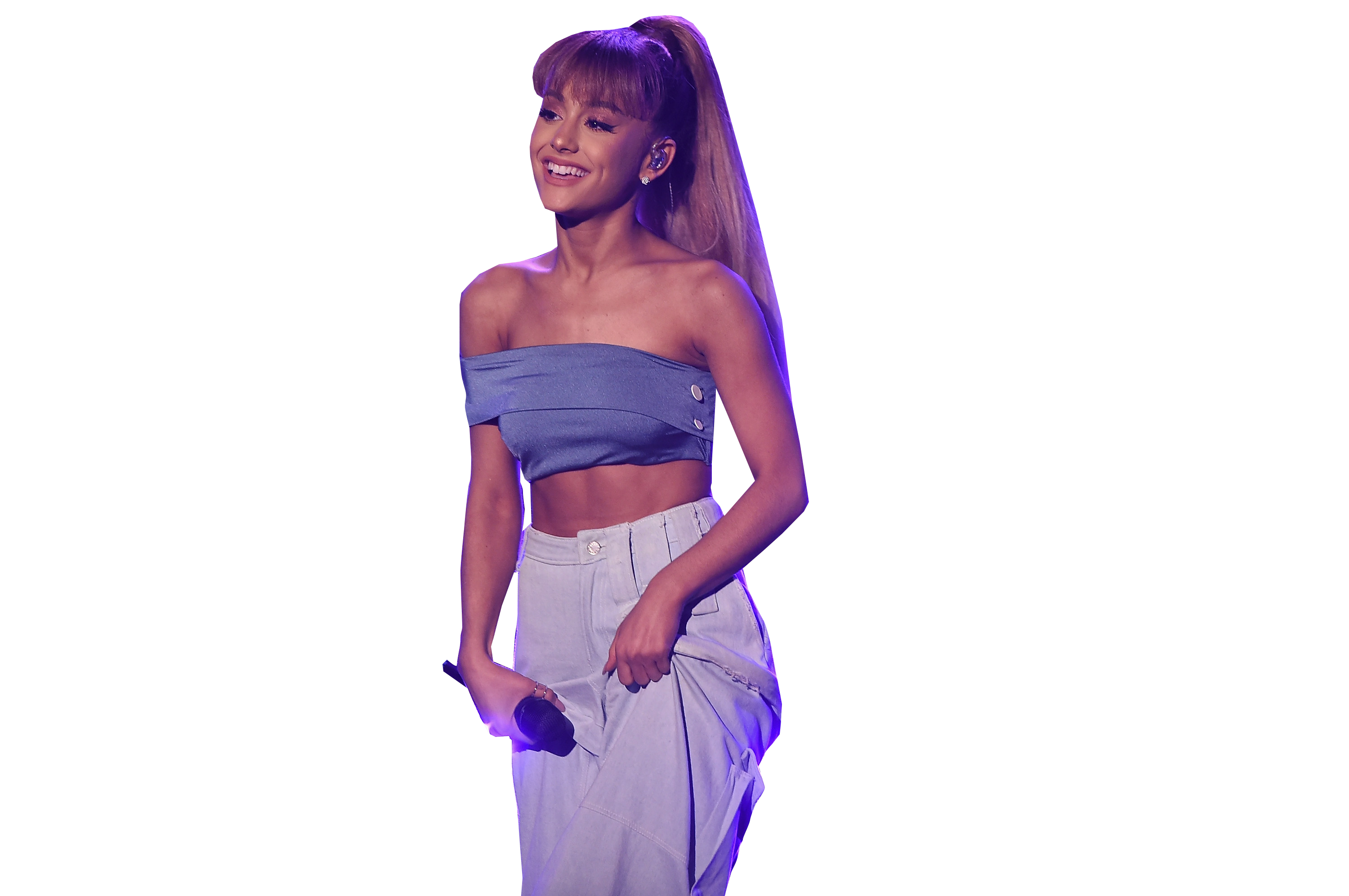 Ariana Grande Stockings PNG High-Quality Image