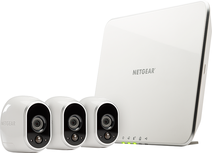 Arlo Security System Netgear Camera PNG Image Background