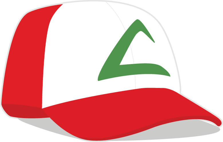 Ash Ketchum Hat PNG Image Background