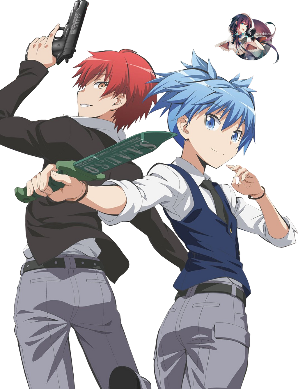 Assassination Classroom PNG Image Background
