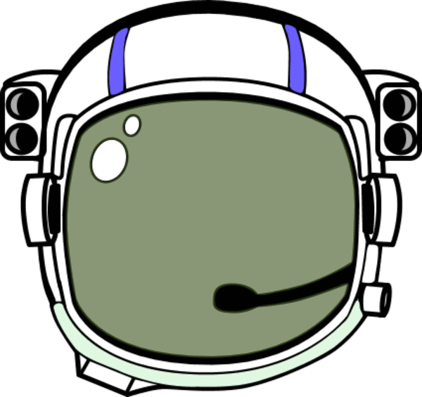 Astronaut Helmet PNG Transparent Image