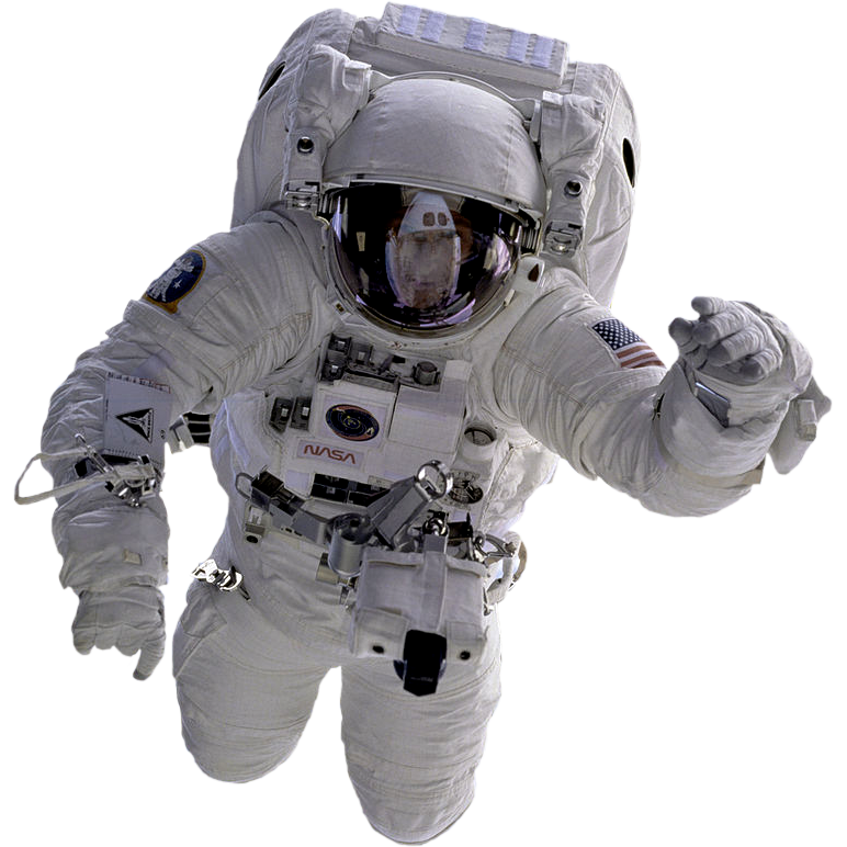 Astronaute costume PNG Transparent image