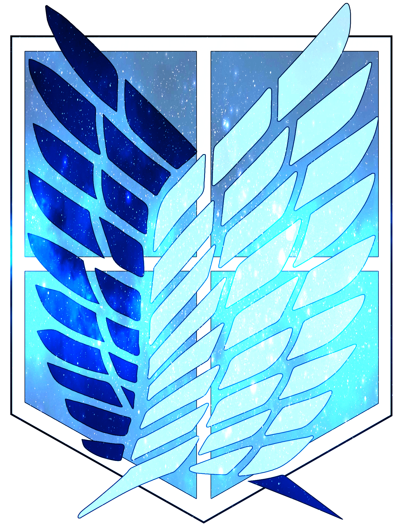 Attack On Titan Survey Corps Logo PNG Image Transparent Background