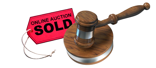 Auction Hammer PNG Image Background