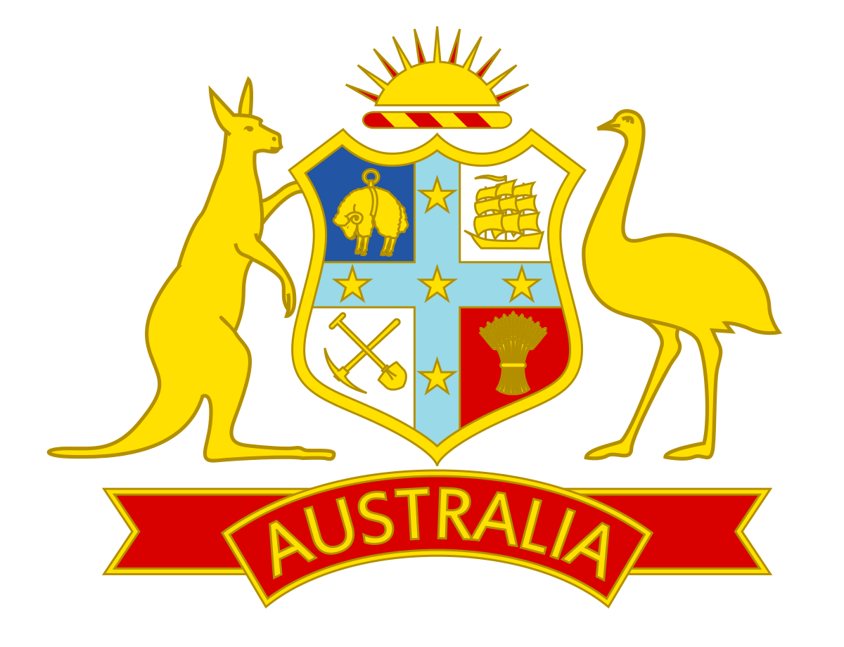 أستراليا الكريكيت فريق شعار PNG صورة خلفية