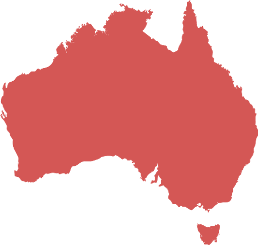 Peta Australia Unduh Gambar PNG Transparan