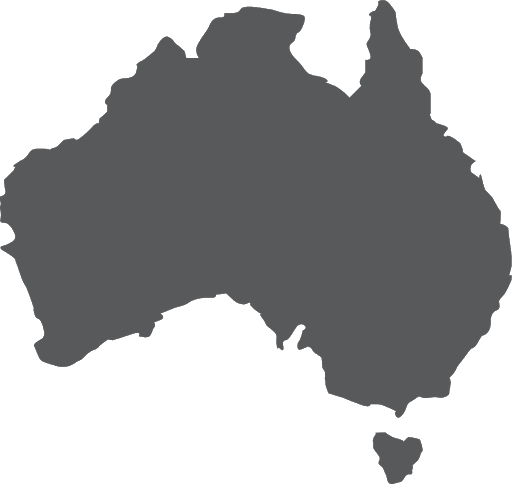 Australië Kaart PNG-Afbeelding Transparant