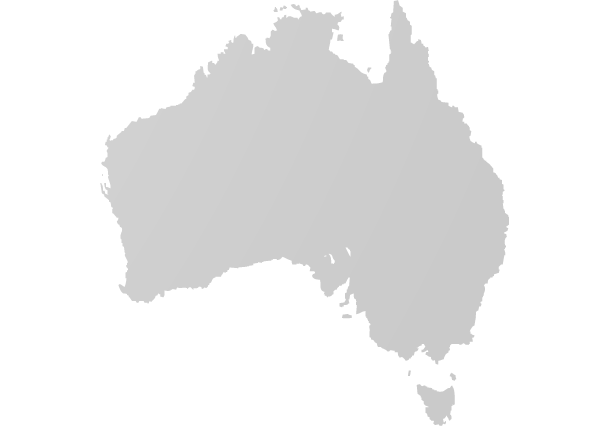Australië kaart PNG-Afbeelding