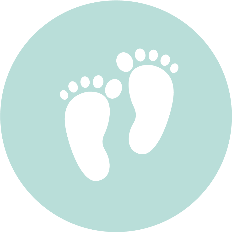 Immagine del PNG del footprint del bambino