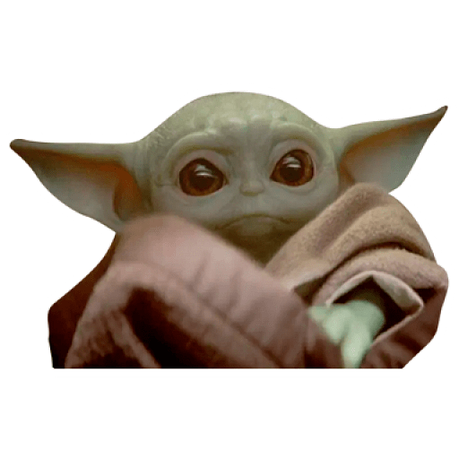 Baby yoda PNG Download Afbeelding