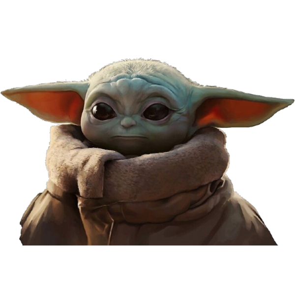 Baby Yoda PNG Image Transparent Background